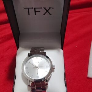 Bulova Silver Watch with Minimalist Dial and Link Bracelet